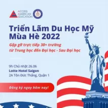 TRIỂN LÃM DU HỌC MỸ MÙA HÈ 2022 TẠI TP HỒ CHÍ MINH